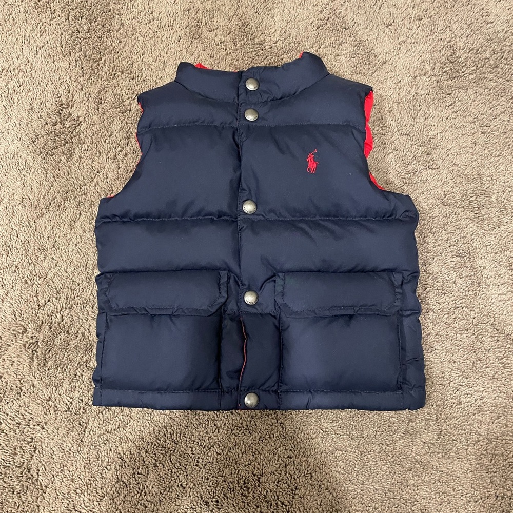 Boys Ralph Lauren puffy vest
